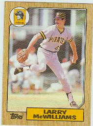 1987 Topps Baseball Cards      564     Larry McWilliams